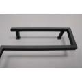 110V/220V  Matte Black Towel Warmer Rack Stainless Steel Wall-Mounted Bathroom Towel Rack 9045B-1